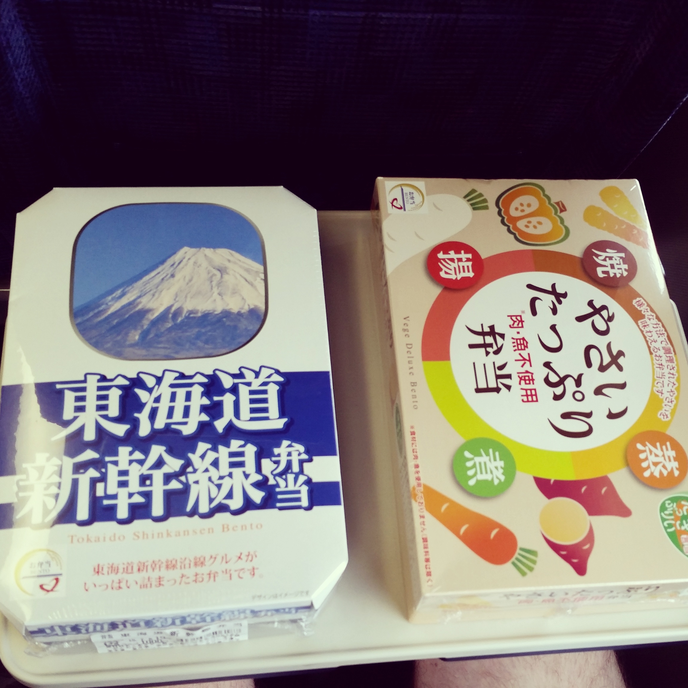 Shinkansen bento boxes