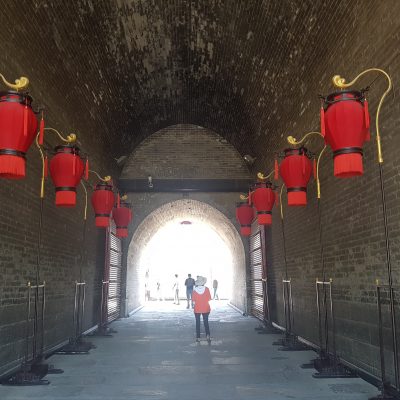 Tunnel under city walls