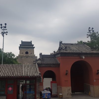 The Bell Tower from the entrance to the Drum Tower