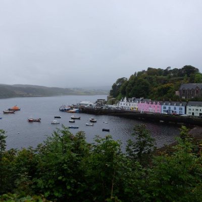 Colourful buildings of Portree