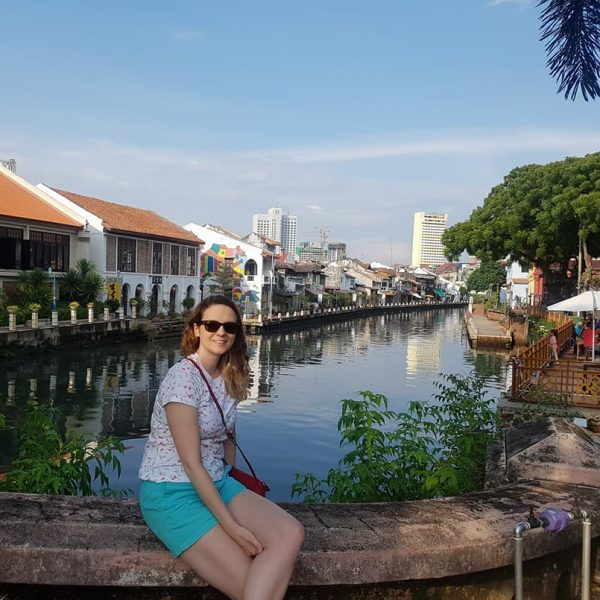 Melaka River by the clock tower