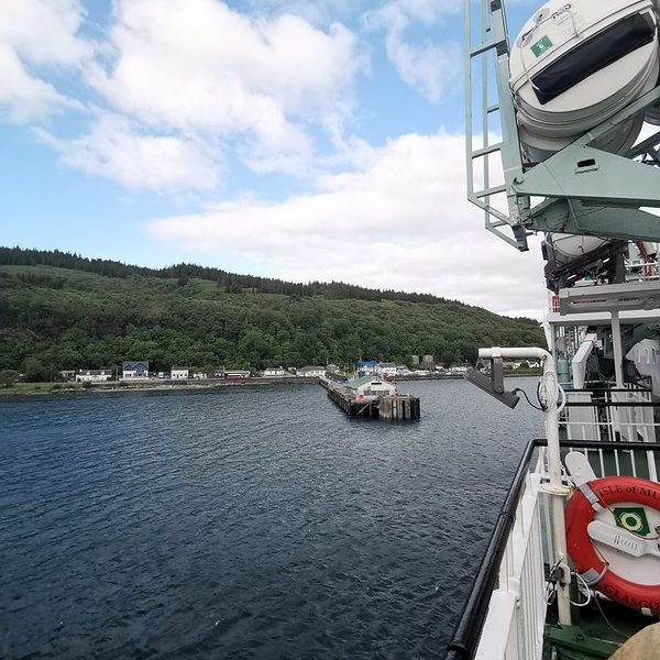 Arriving at Mull