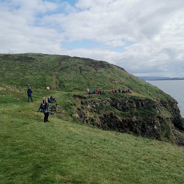 Yoni calling us to the puffins!