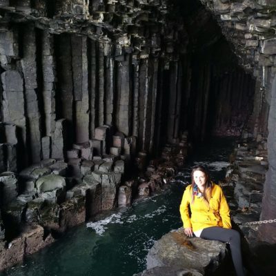 Inside Fingal's Cave