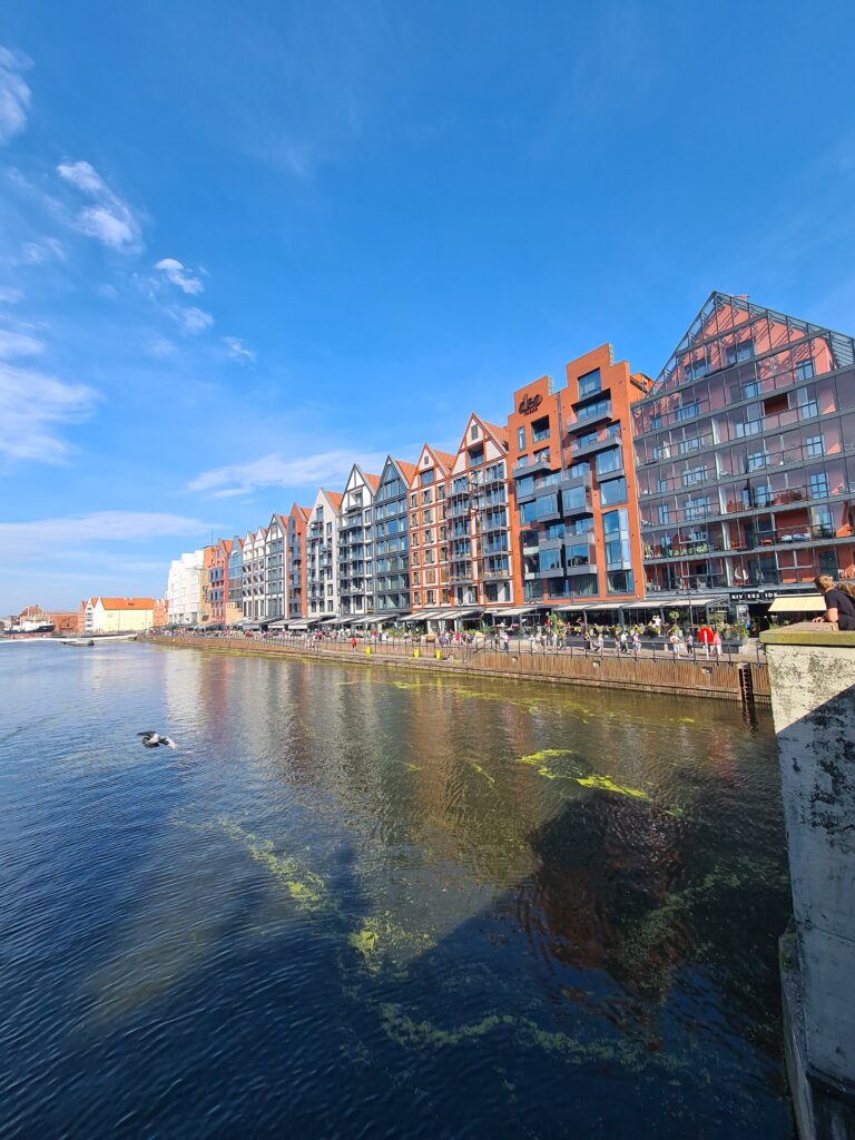 Photo of buildings along the waterfront